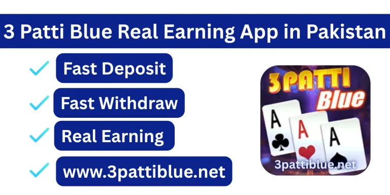 3 patti blue pakistan real earning app download