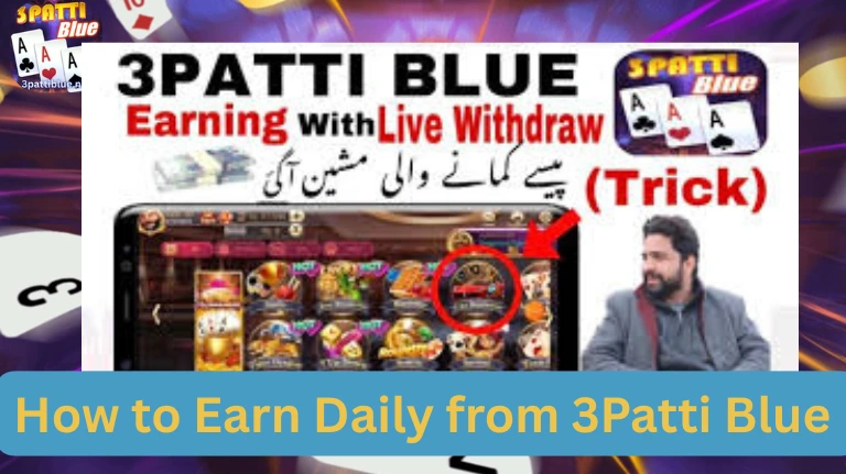 earn money without investment in 3patti blue apk